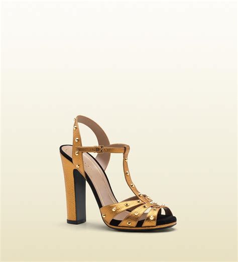 gucci platform heels gold|gucci high heels platform.